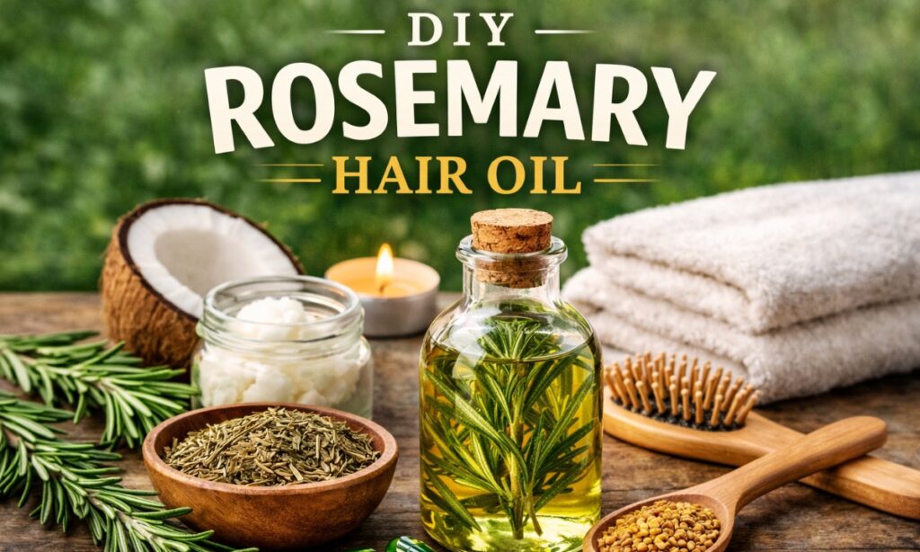 DIY Rosemary Hair Oil: घर पर बनाएं बालों के लिए जादुई तेल