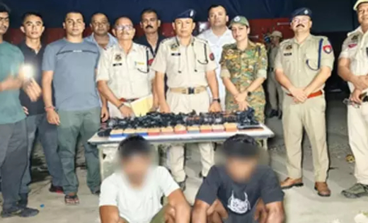 39.4 करोड़ रुपये की ड्रग्स जब्त: ट्रक से हेरोइन और 1.40 लाख याबा टैबलेट बरामद, दो आरोपी गिरफ्तार