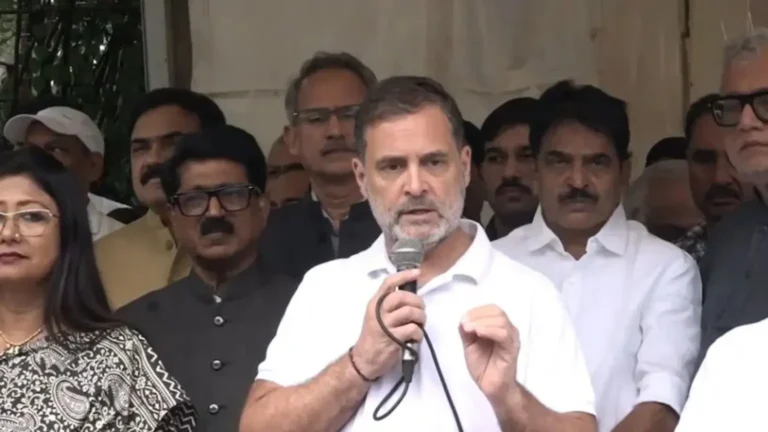दिल्ली रैली से पहले राहुल गांधी का आरोप, गृह मंत्री दूसरे राज्यों से आने वालों को रोकने में जुटे